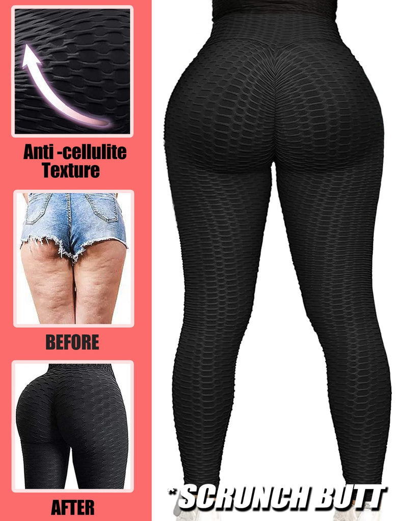 Danysu TikTok Butt Leggings with Pockets for Women Butt Lifting