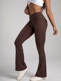 Danysu Flared Cargo Leggings with Pockets