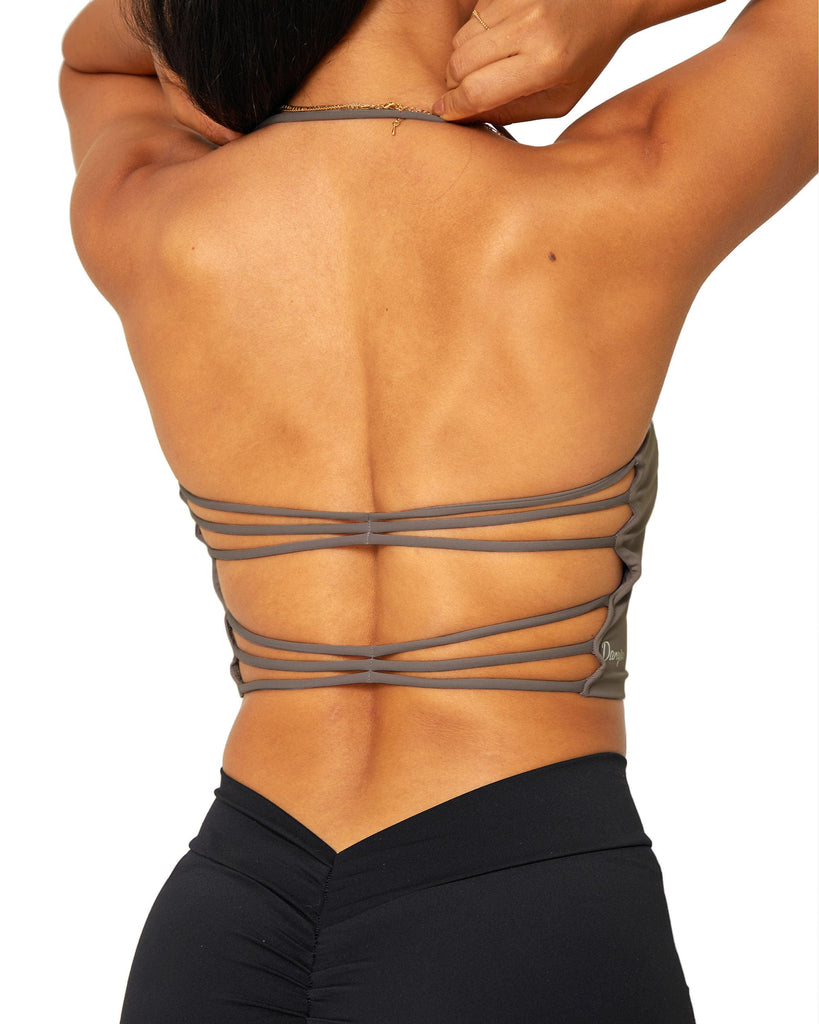 Solid Backless Sports Bra curated on LTK