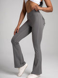 Danysu Flared Cargo Leggings with Pockets