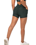 Danysu V-Back Biker Shorts with Pockets